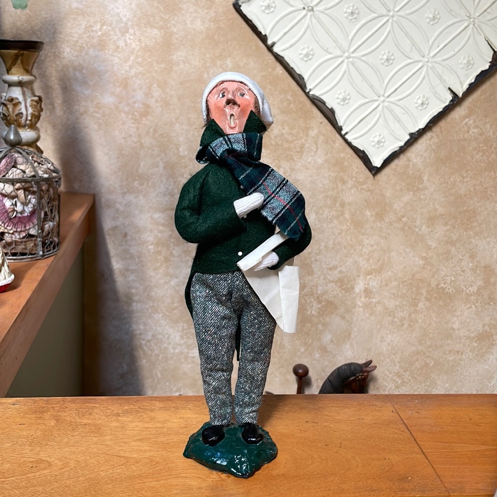 Vintage Byers’ Choice Man Caroler